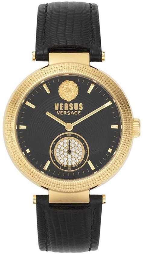 versus versace orologio cinturino in pelle|Orologi da polso Versus by Versace in pelle .